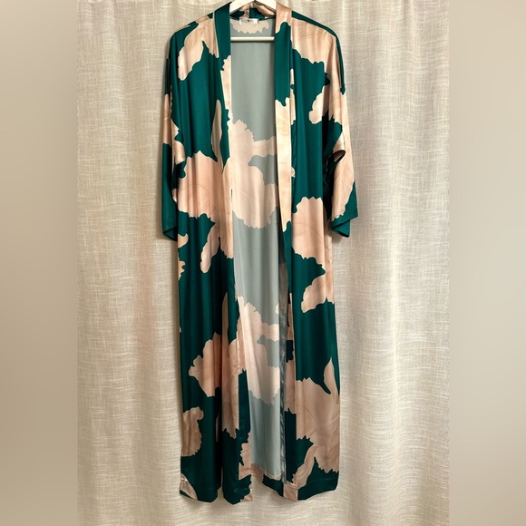 Printed Long Sleeves Kimono And Pants Set ππ€ - Picture 6 of 9